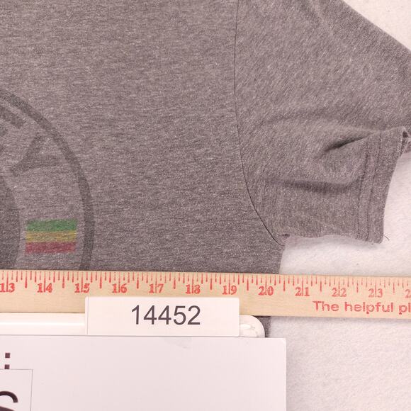 Bob Marley Band Short Sleeve Graphic Pullover T Shirt Mens Size Large L Gray - Picture 6 of 9